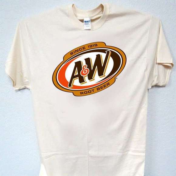 Aw Root Beer T-shirt - Picture 1 of 4